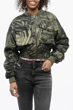 Bomber Utility con Motivo Camouflage>Diesel Discount