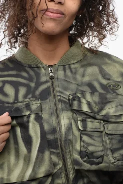 Bomber Utility con Motivo Camouflage></noscript>Diesel Discount