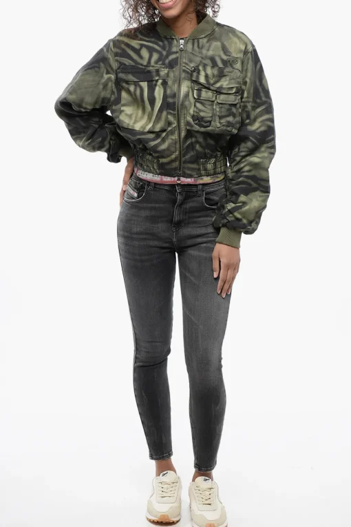 Bomber Utility con Motivo Camouflage>Diesel Discount
