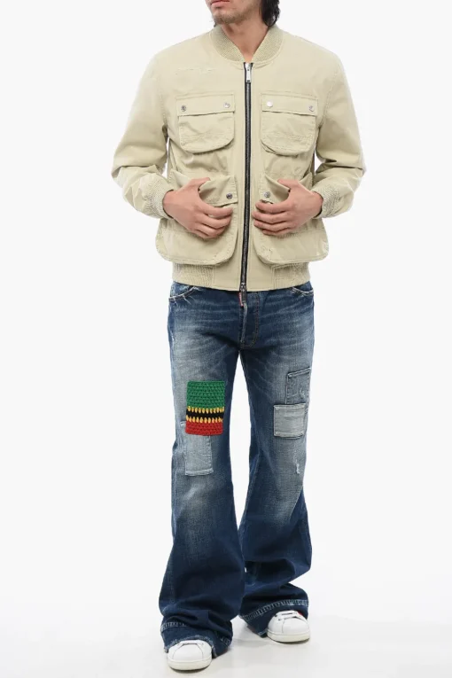 Bomber Utility in Cotone>Dsquared2 Outlet