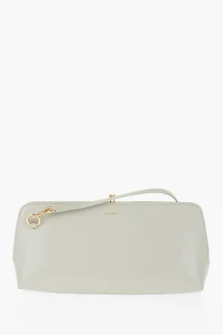 Borsa a Mano in Pelle con Chiusura a Scatto>Jil Sander Sale
