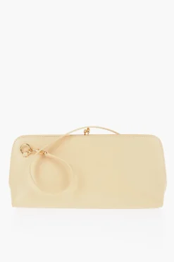 Borsa a Mano in Pelle con Tracolla Rimovibile>Jil Sander Outlet