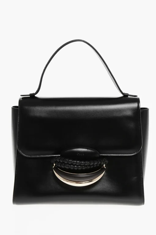 Borsa a Mano KATTIE in Pelle con Tracolla Removibile>Chloe Best
