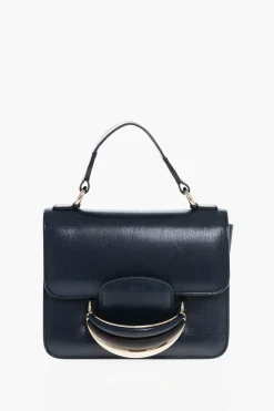 Hot Borsa a Mano KATTIE in Pelle con Tracolla Removibile Donna Borse A Mano