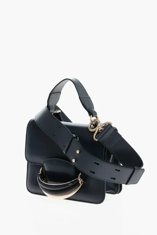 Hot Borsa a Mano KATTIE in Pelle con Tracolla Removibile Donna Borse A Mano