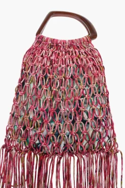 Borsa A Mano Mesh Con Maxi Frange>Dries Van Noten Online