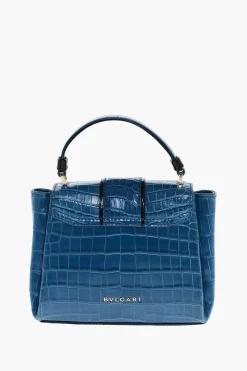 Fashion Borsa a Mano SERPENTI IN LOVE in Coccordillo Donna Borse A Mano