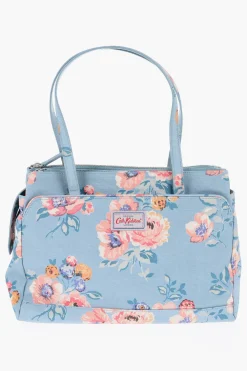 Borsa A Mano WINDFLOWER In pelle Vegan Con Stampa Floreale>Cath Kidston New