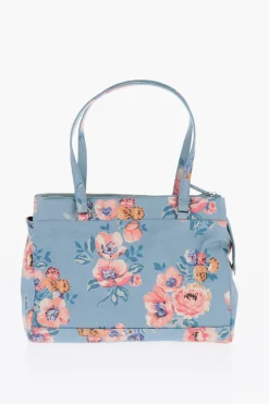Borsa A Mano WINDFLOWER In pelle Vegan Con Stampa Floreale>Cath Kidston New
