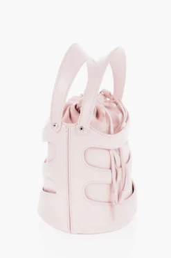 Hot Borsa a Secchiello in pelle a Tinta Unita Donna Borse A Spalla
