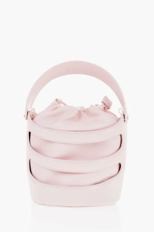 Hot Borsa a Secchiello in pelle a Tinta Unita Donna Borse A Spalla