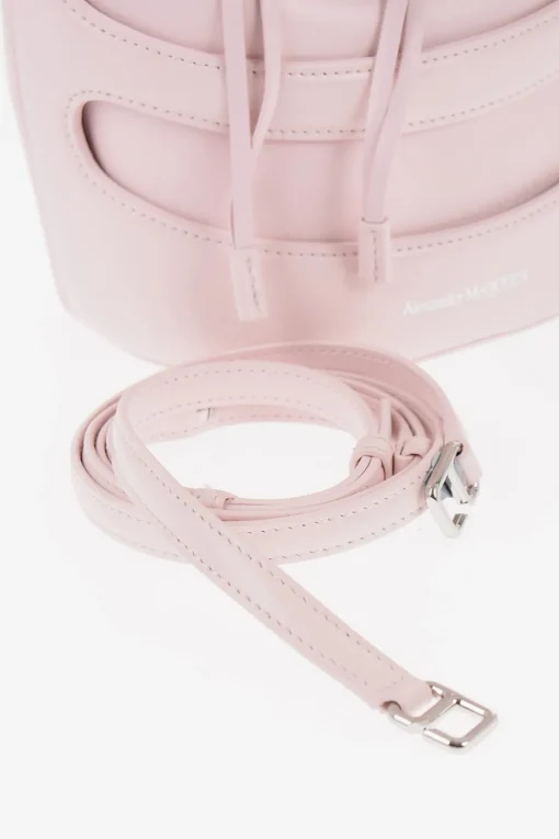 Hot Borsa a Secchiello in pelle a Tinta Unita Donna Borse A Spalla
