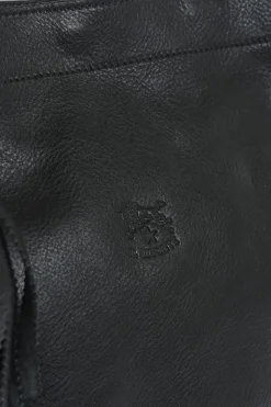 Discount Borsa a Secchiello in Pelle Martellata Donna Borse A Spalla