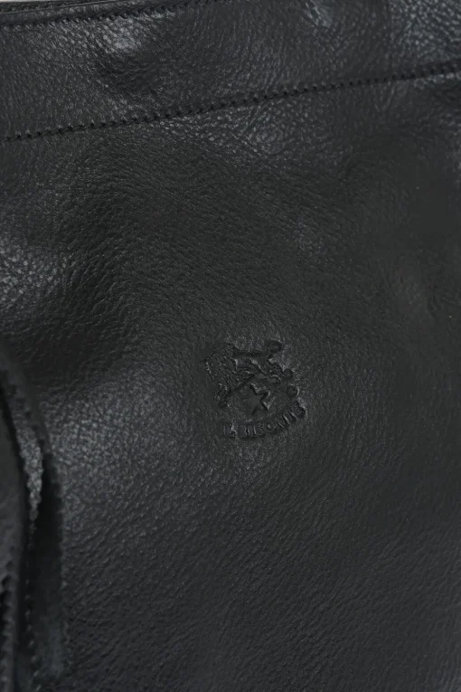 Discount Borsa a Secchiello in Pelle Martellata Donna Borse A Spalla