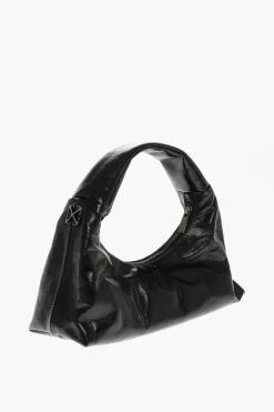 Fashion Borsa a Spalla ARCADE in Pelle Lucida Donna Borse A Spalla