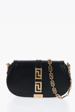 Outlet Borsa a Spalla GRECA GODDESS in Pelle con Dettagli Dorati Donna Borse A Spalla