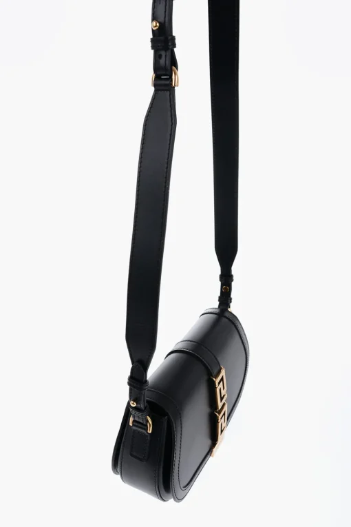 Outlet Borsa a Spalla GRECA GODDESS in Pelle con Dettagli Dorati Donna Borse A Spalla