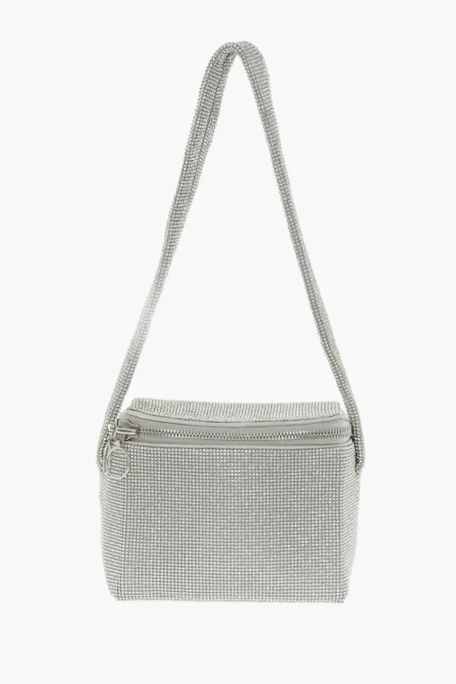 Discount Borsa a Spalla Impreziosita da Strass Donna Borse A Spalla