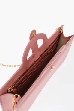Borsa a Spalla in Pelle con Scomparti Interni Formato Card></noscript>Marni New