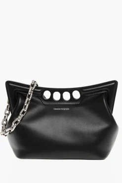 Discount Borsa a Spalla in Pelle THE PEAK con Catena Donna Borse A Spalla