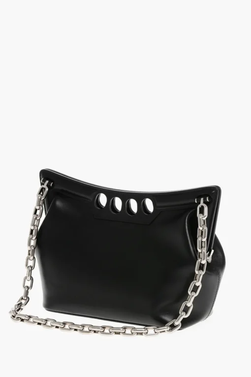 Discount Borsa a Spalla in Pelle THE PEAK con Catena Donna Borse A Spalla
