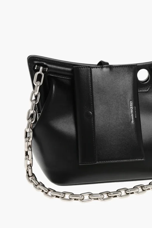 Discount Borsa a Spalla in Pelle THE PEAK con Catena Donna Borse A Spalla