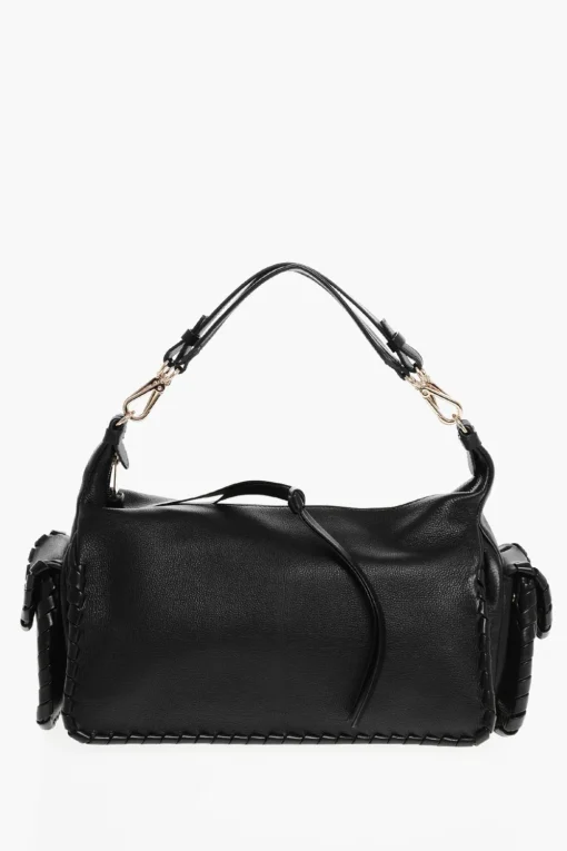 Sale Borsa a Spalla NAHIR in Pelle Martellata Donna Borse A Spalla