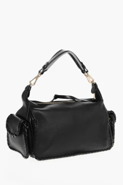 Sale Borsa a Spalla NAHIR in Pelle Martellata Donna Borse A Spalla