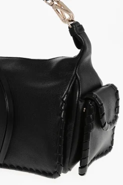 Sale Borsa a Spalla NAHIR in Pelle Martellata Donna Borse A Spalla