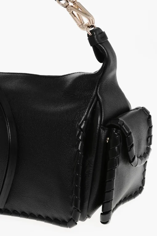 Sale Borsa a Spalla NAHIR in Pelle Martellata Donna Borse A Spalla