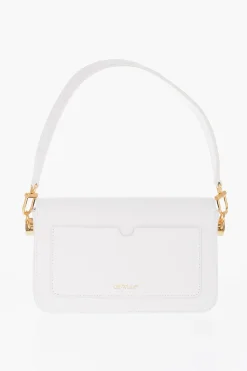 Sale Borsa a Spalla PLAIN BINDER in Pelle con Dettagli Dorati Donna Borse A Spalla