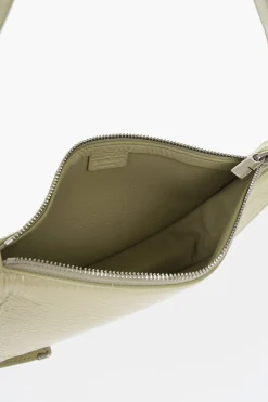 Borsa a Spalla SHIELD SLING in Pelle Lucida con Charm Argentato></noscript>Burberry Fashion