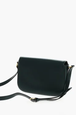 Borsa a Tracolla AMAZONE in Pelle con Dettaglio in Metallo Dorato>Celine Clearance
