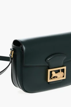 Borsa a Tracolla AMAZONE in Pelle con Dettaglio in Metallo Dorato></noscript>Celine Clearance