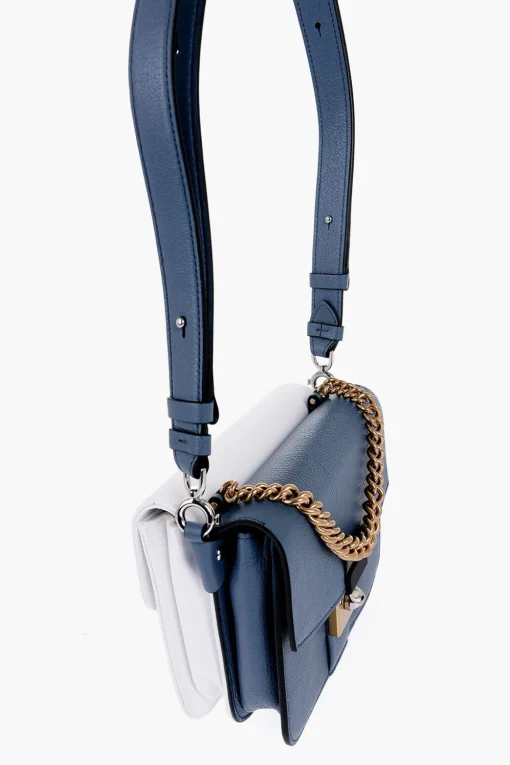Sale Borsa A Tracolla Bicolore Donna Borse A Spalla|Borse A Spalla