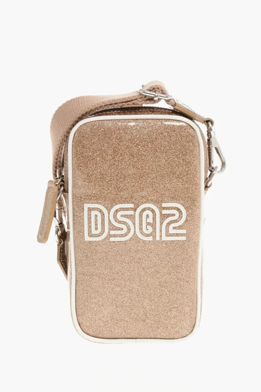 Best Borsa a Tracolla Glitterata con Chiusura a Zip Uomo Borse A Spalla