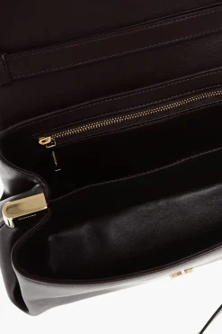Borsa a Tracolla in Pelle con Fibbia Iconic e Chiusura Clip></noscript>Salvatore Ferragamo Hot