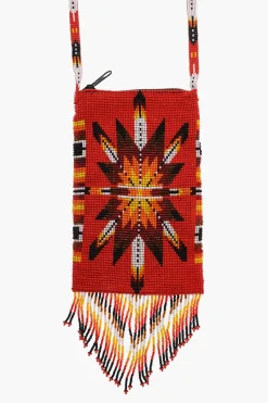 Clearance Borsa a Tracolla In Perline di Vetro con Stella Del Mattino Donna Borse A Spalla