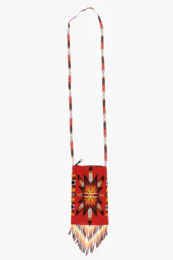 Clearance Borsa a Tracolla In Perline di Vetro con Stella Del Mattino Donna Borse A Spalla