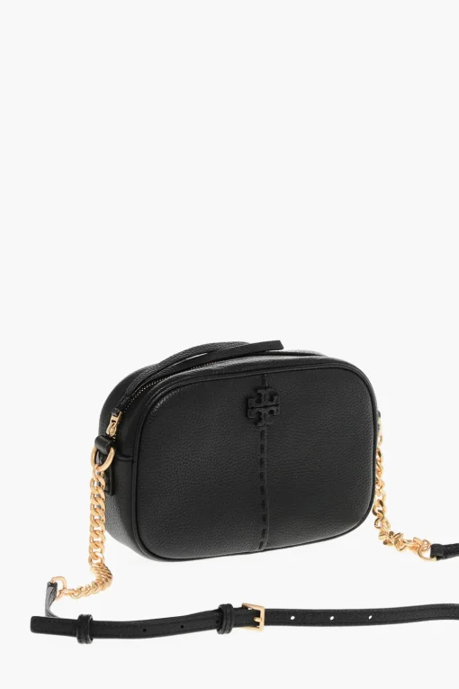 Borsa a Tracolla McGRAW in Pelle Martellata>Tory Burch Outlet