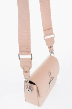 Borsa a Tracolla PLAIN BINDER in Pelle a Tinta Unita></noscript>Off-White Outlet
