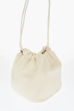 Borsa Bucket DUMPLING in Pelle Stampata Effetto Coccodrillo>Jil Sander Best
