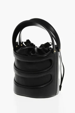 Borsa Bucket in Pelle THE RISE con Tracolla Removibile>Alexander McQueen Outlet