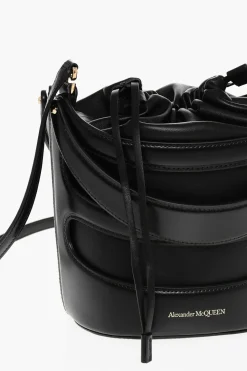 Borsa Bucket in Pelle THE RISE con Tracolla Removibile></noscript>Alexander McQueen Outlet