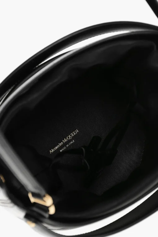 Borsa Bucket in Pelle THE RISE con Tracolla Removibile>Alexander McQueen Outlet