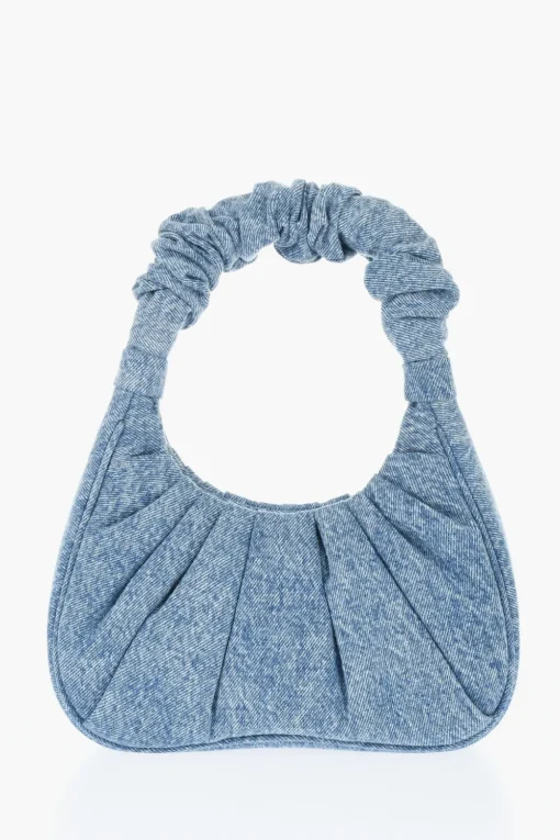 Fashion Borsa Hobo GABBI In Denim Arricciato Donna Borse A Spalla