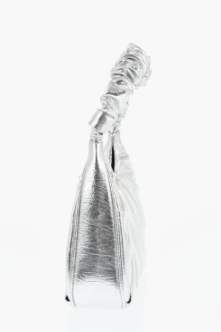 Borsa Hobo GABBI In Pelle Vegan Metallizzata e Increspata>Jw Pei Hot