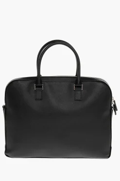 Borsa in Pelle Saffiano con Doppio Manico>Testoni Best