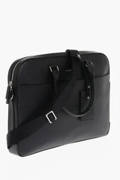 Borsa in Pelle Saffiano con Doppio Manico></noscript>Testoni Best