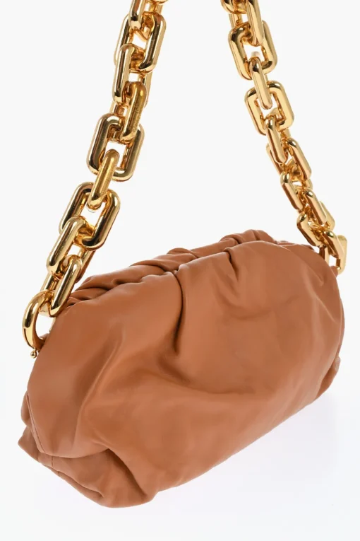 Best Borsa in Pelle THE CHAIN POUCH con Chiusura Magnetica Donna Borse A Spalla
